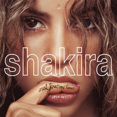 shakira album covers oral fixation meaning